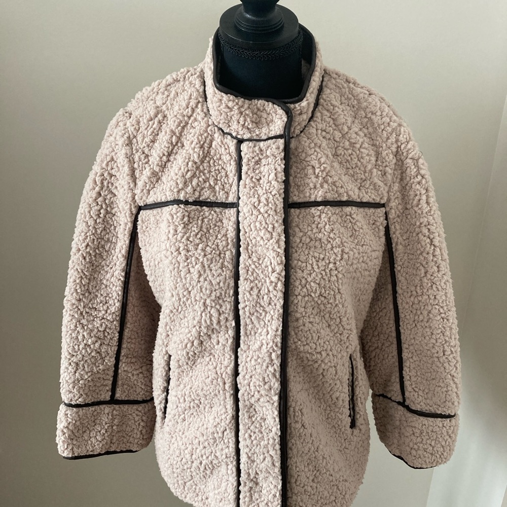 Jolt Light Brown Boucle Jacket